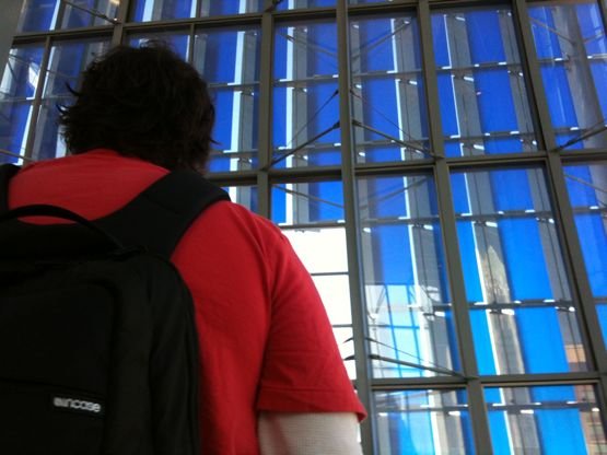 SXSW escalator